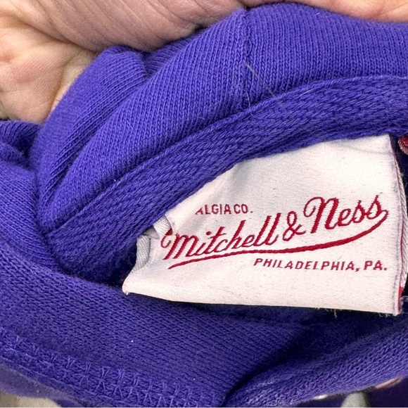 Vintage Toronto Raptors Mitchell & Ness Hoodie Sweatshirt Jumper Mens SM - Picture 4 of 7